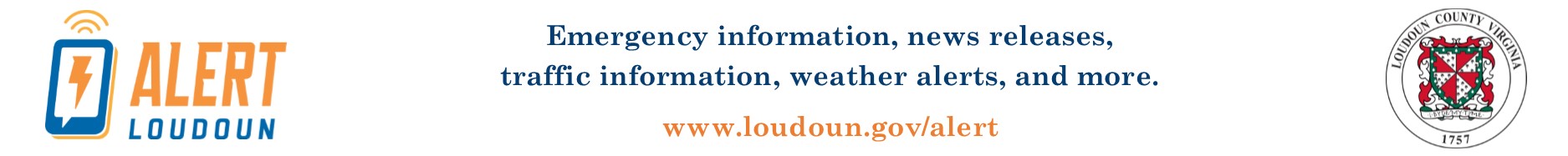 [Alert Loudoun County] Member Portal banner