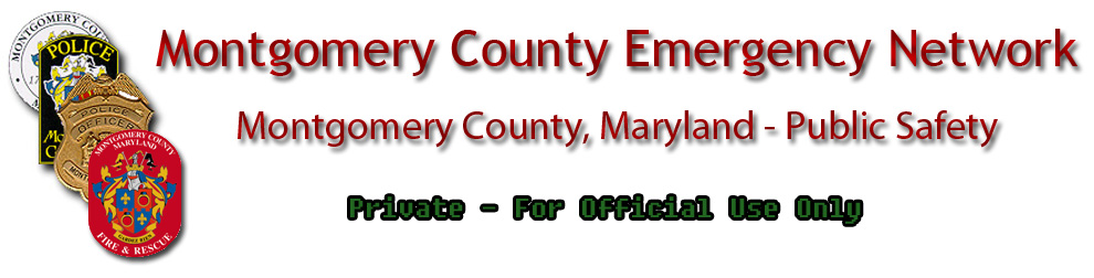 [Montgomery County, MD Public Safety] Member Portal banner