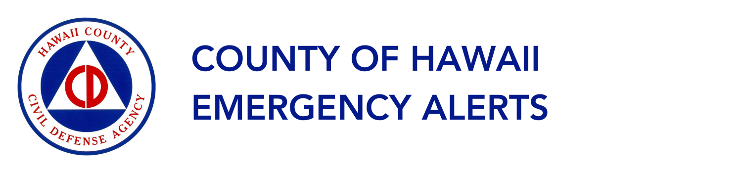 [Hawaii County, HI Resident Alerts] Member Portal banner