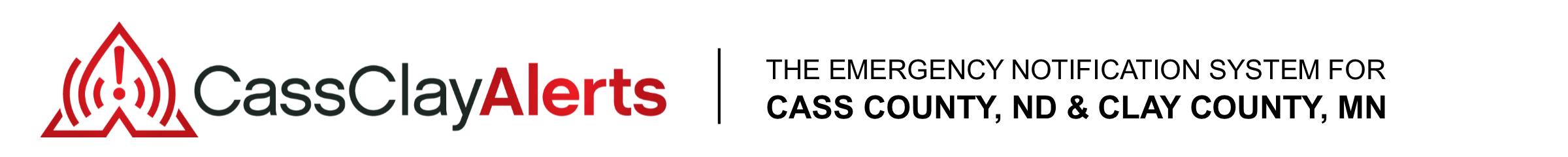 [Cass Clay Alerts] Member Portal banner