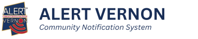 [ALERT Vernon] Member Portal banner
