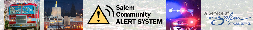 [Salem Public Alert System] Member Portal banner