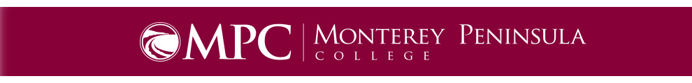 [Monterey Peninsula College] Member Portal banner