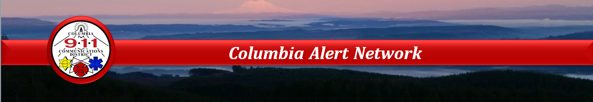 [Columbia 911 Citizen Alert] Member Portal banner