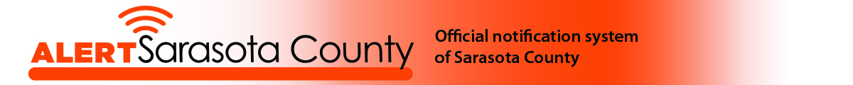 [Alert Sarasota County] Member Portal banner