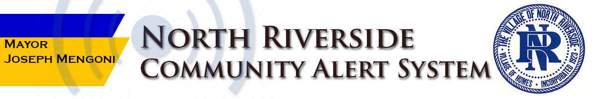 [Village of North Riverside ALERT] Member Portal banner