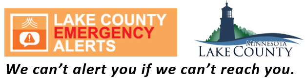 [Lake County, MN Emergency Alerts] Member Portal banner