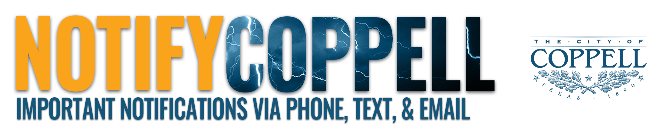 [City of Coppell TX Citizen Org] Member Portal banner