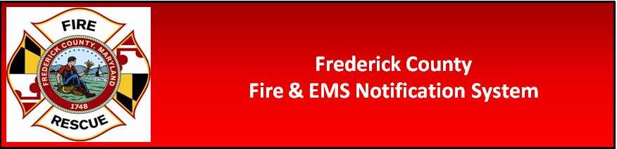 [Frederick County -Fire/EMS] Member Portal banner