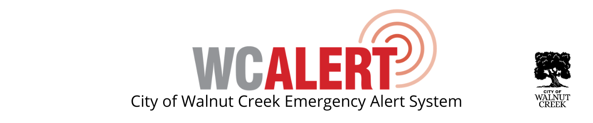 [Walnut Creek Alerts - CITIZEN] Member Portal banner